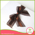 Brown pre-tied Chocolate ribbon bows